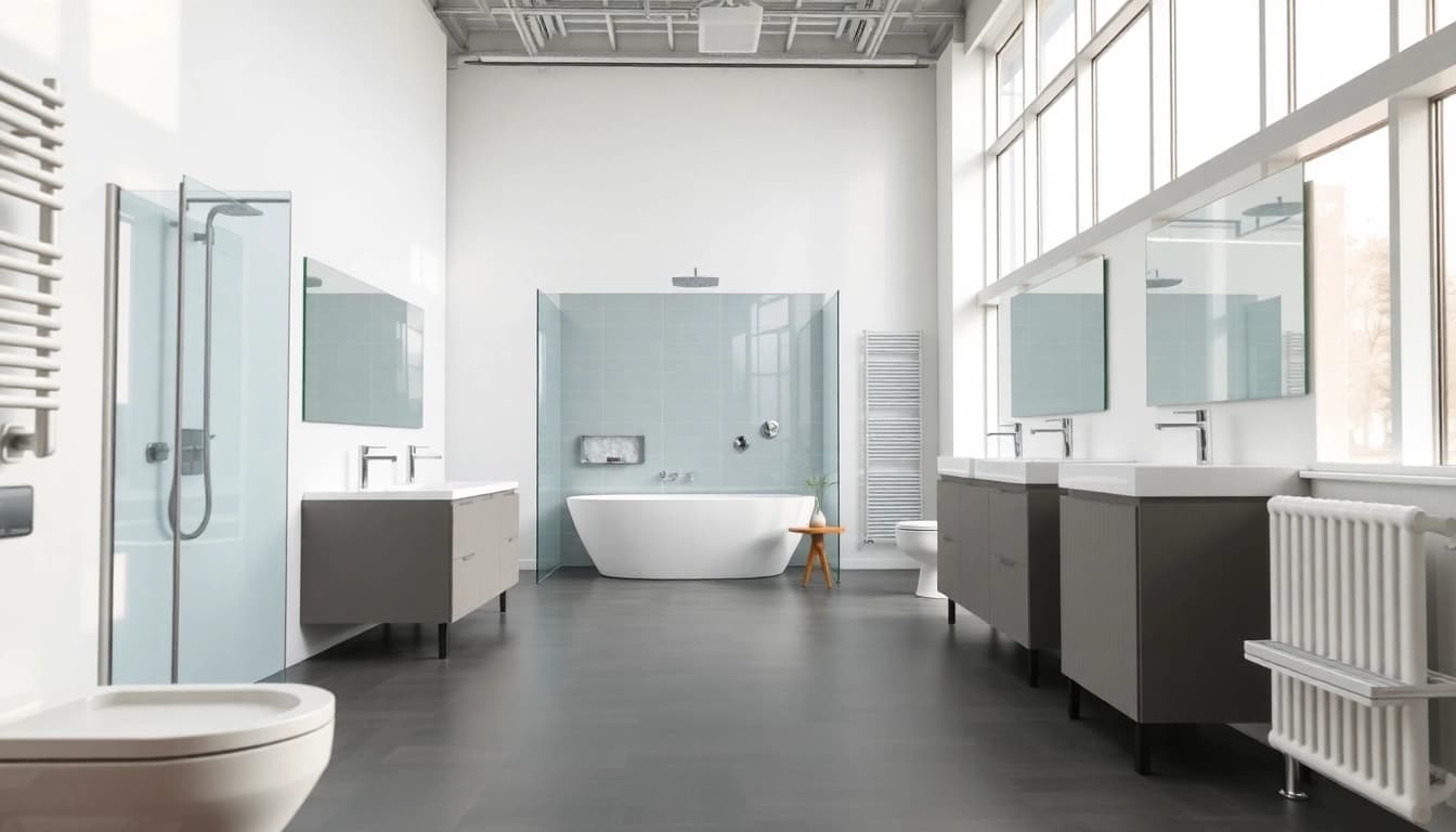 Die Produkte von sonni sanitär GmbH bieten moderne Badezimmerlösungen für Ihr Zuhause.