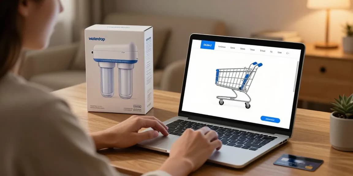 Waterdrop 10UBW-UF 0.01 μm Ultra Filtration Under Sink Water Filter System online shopping, best deals, and product review on e-commerce platform.