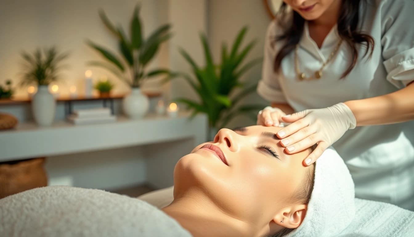 Experience rejuvenating Face Treatments with a calming spa atmosphere and professional care.