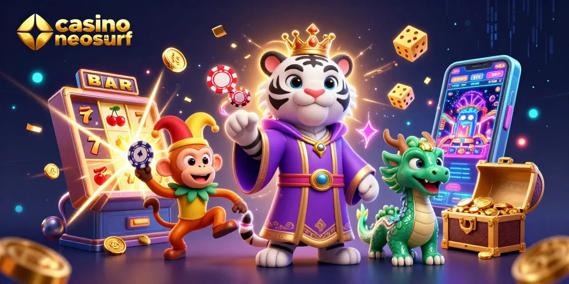 Découvrez l'excitation du jeu au casino en ligne neosurf avec des personnages vibrants et des éléments dynamiques !