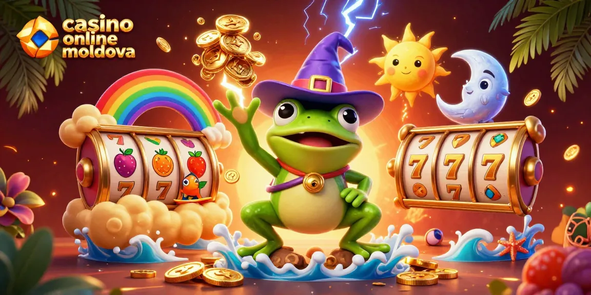 Atracția de la casino online moldova aduce misterul jocurilor de noroc cu simboluri strălucitoare și personaje magice.