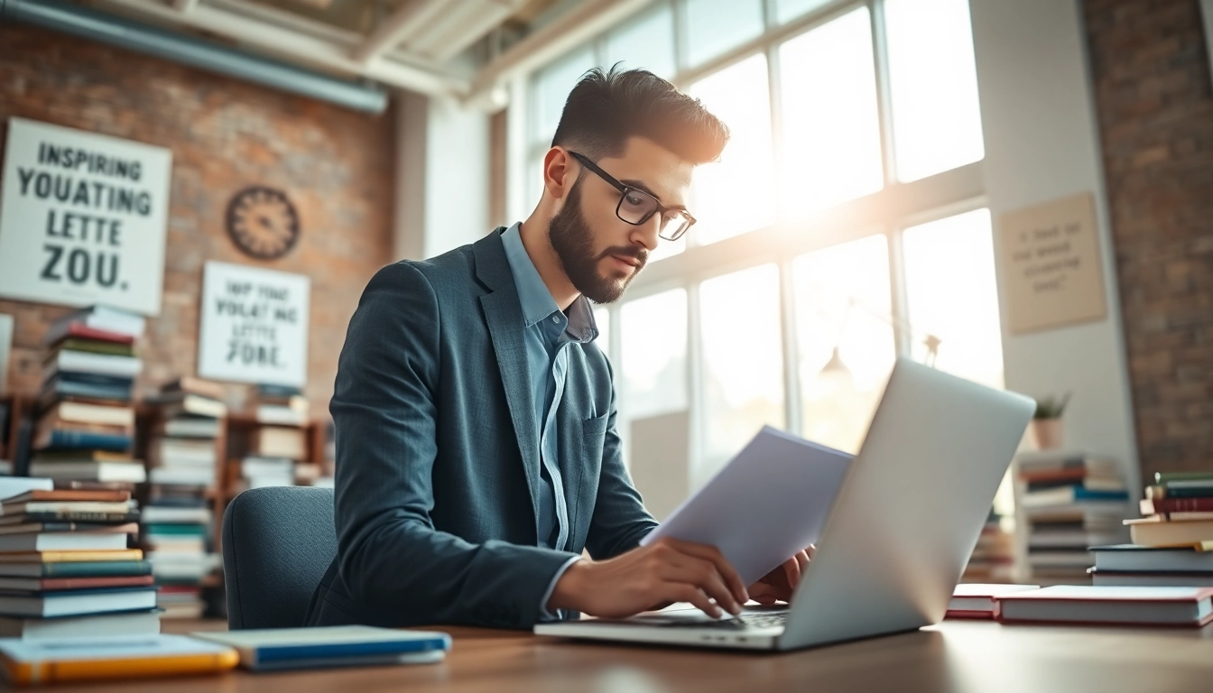 Enhance your job applications with effective Cover Letter Generation in a bright, professional setting.