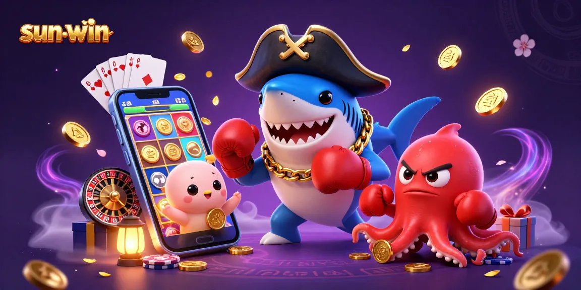 Engage with thrilling slot games at sun-win featuring dynamic characters and casino elements.