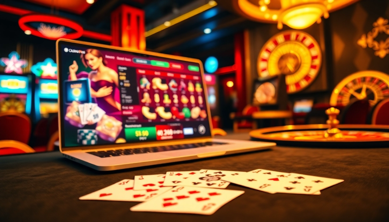Vivez le frisson du casino en ligne argent réel avec des visuels de jeu vibrants et des éléments de jeu luxueux.