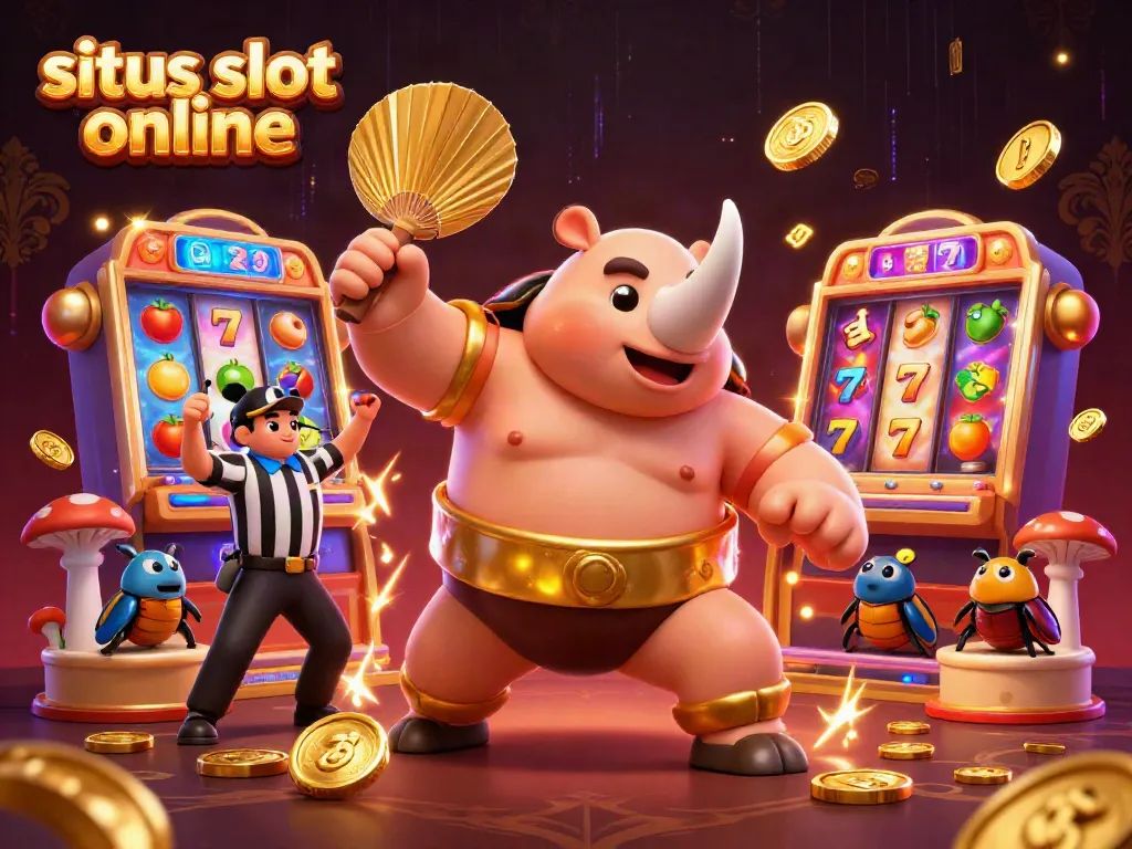Menangkan jackpot dengan situs slot online di gambar kartun menarik ini, penuh aksi dan keceriaan.