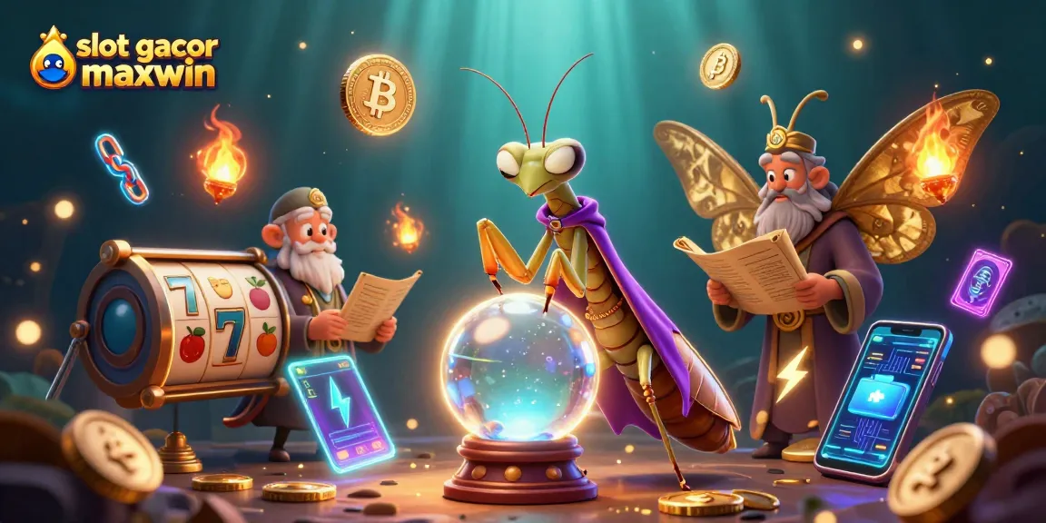 Jadikan slot gacor maxwin lebih menarik dengan ilustrasi mesin slot dan karakter menghibur.
