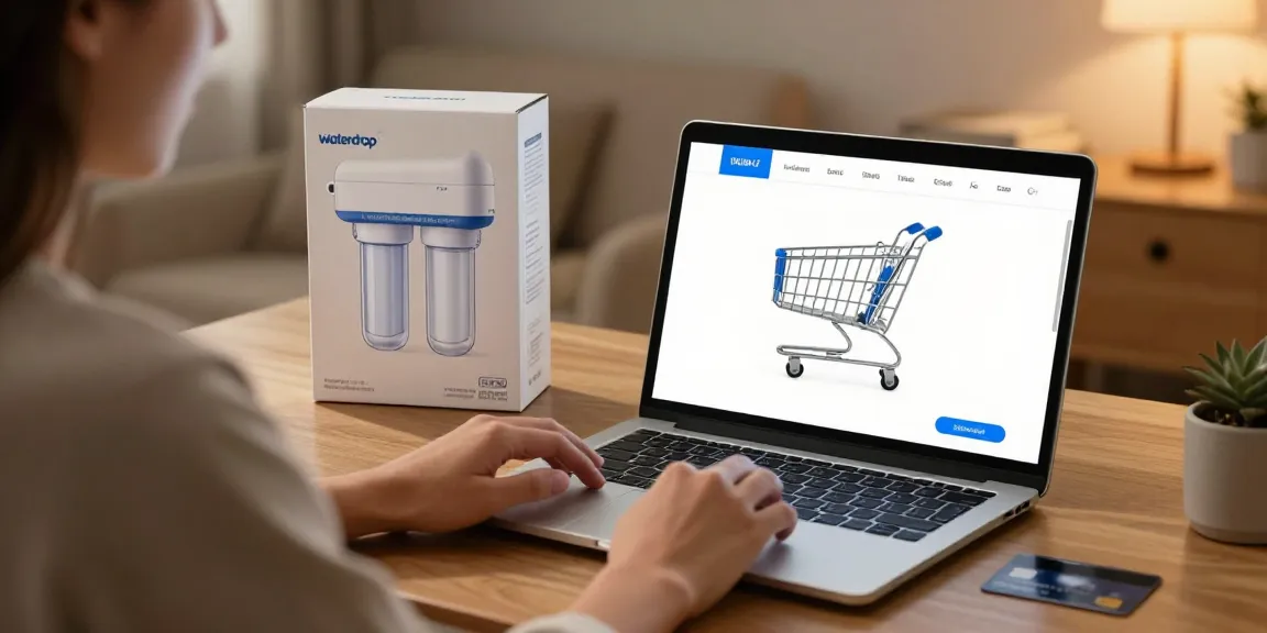 Waterdrop 10UBW-UF 0.01 μm Ultra Filtration Under Sink Water Filter System online shopping, best deals, and product review on e-commerce platform.
