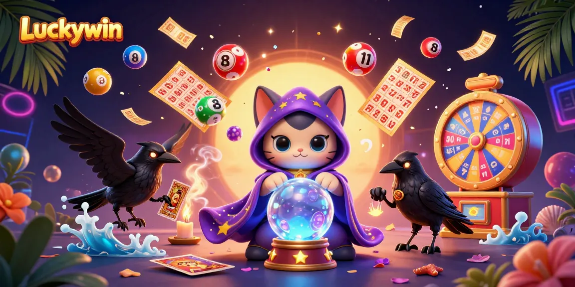 Experience thrilling winning moments with Luckywin in this vibrant 3D casino scene featuring dynamic game elements.