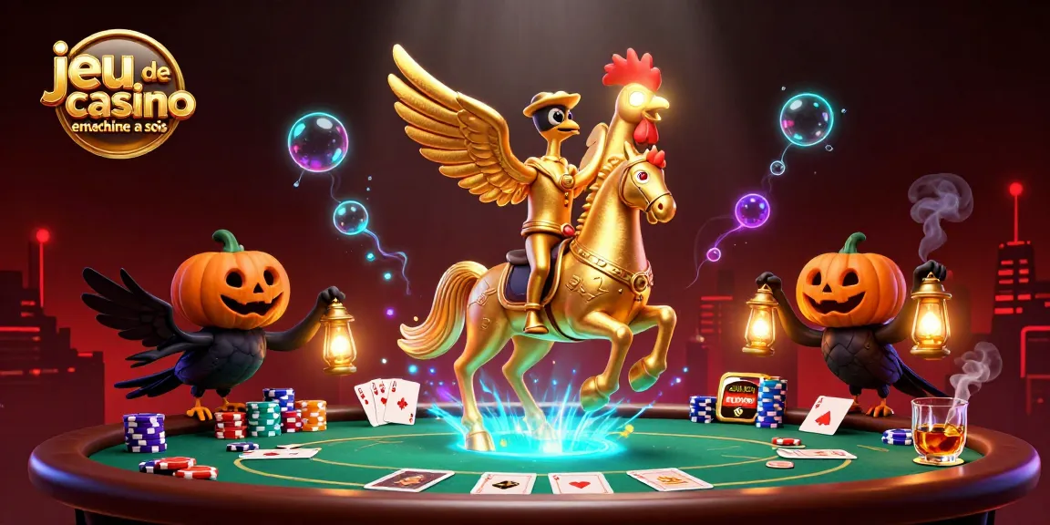Découvrez l'univers fascinant du jeu de casino en ligne machine à sous à travers cette scène immersive.