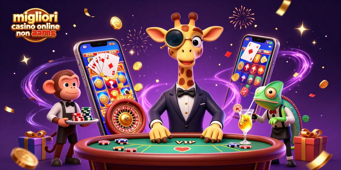 Gioca nei migliori casinò online non AAMS con vincite eccezionali e offerte esclusivamente per te.