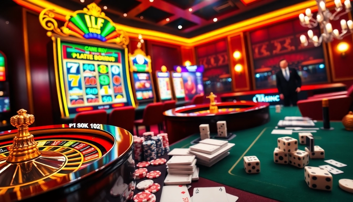 Découvrez le frisson du casino en ligne argent réel avec des machines à sous vibrantes et la roulette.