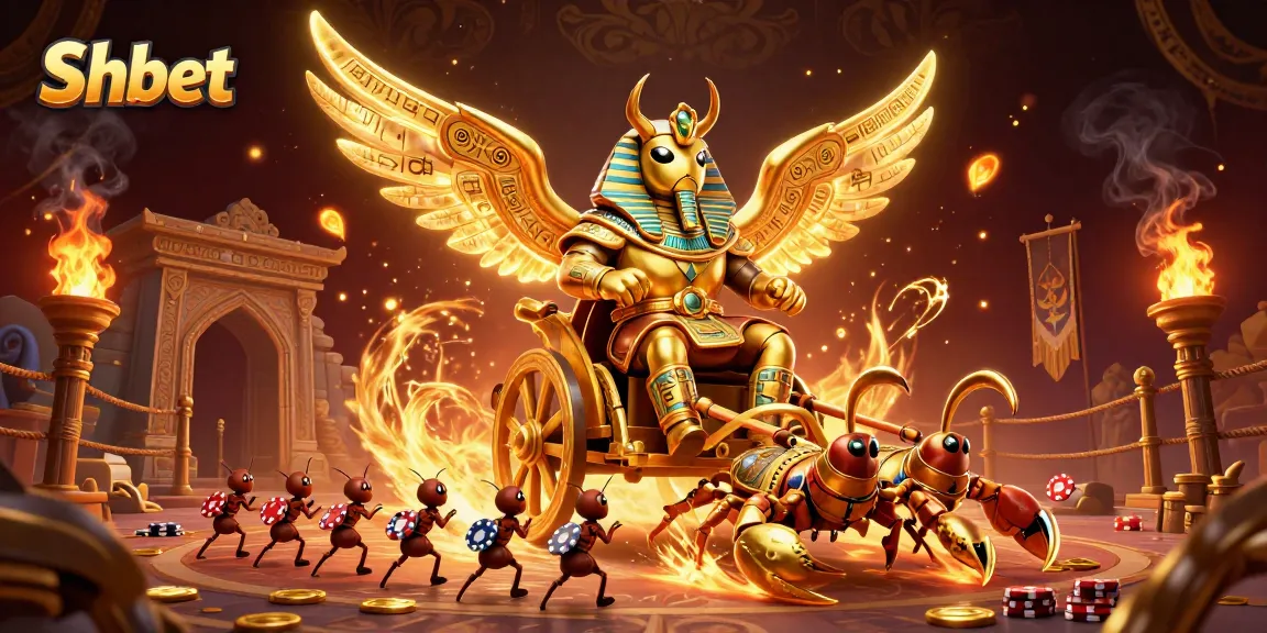 Play engaging casino games like slots and jackpots with Shbet, showcasing thrilling golden elements.