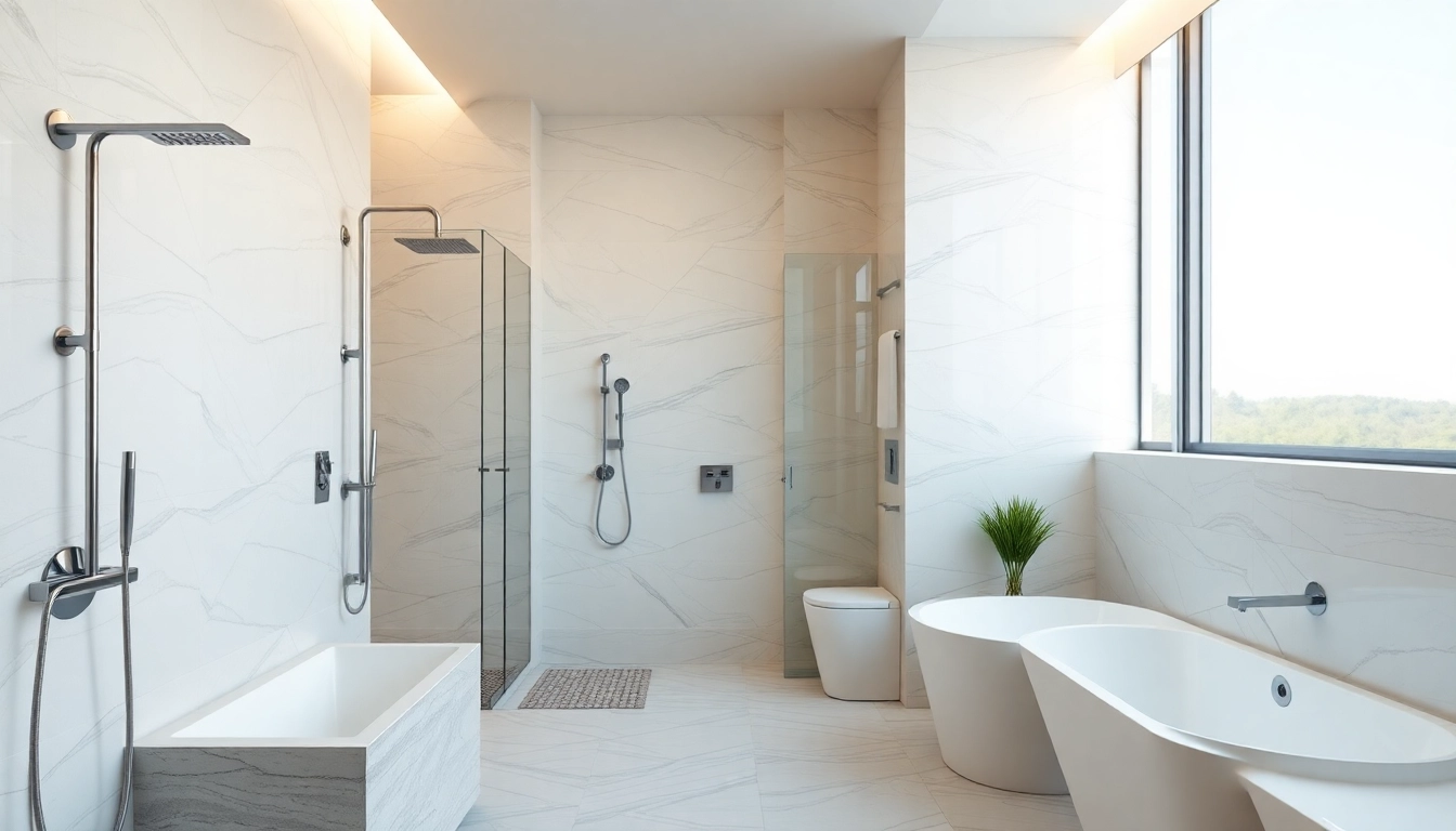 Discover stylish shower uk designs in a serene bathroom ambiance showcasing luxury features.
