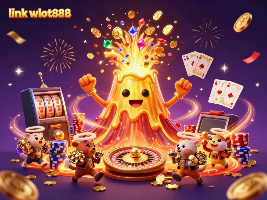 Mainkan "link wslot888" dan nikmati keberuntungan saat permainan slot bertaburan koin.