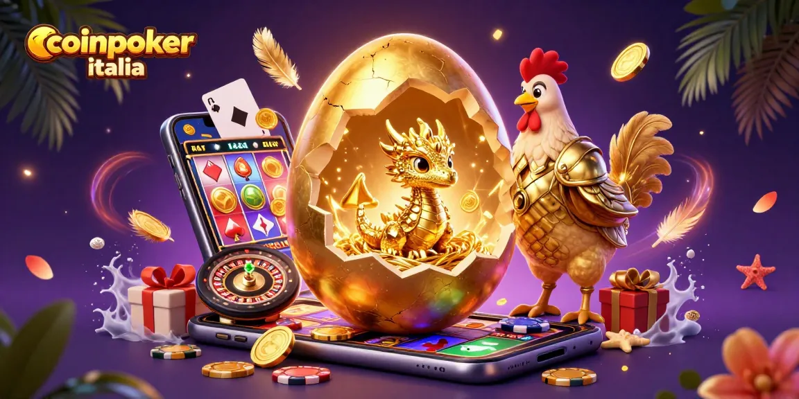 Gioca su CoinPoker Italia e vivi l'emozione dei tornei di poker con un drago d'oro.
