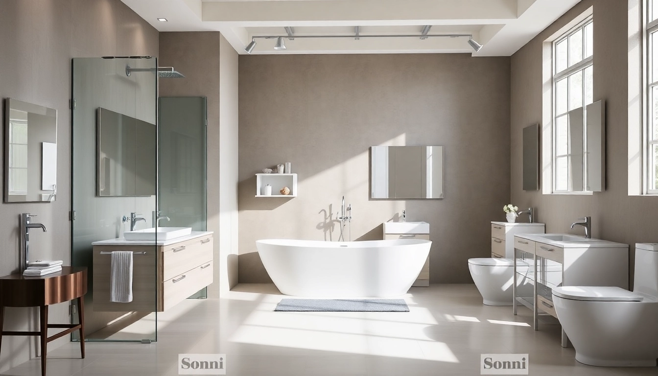 Erleben Sie die stilvollen Produkte von sonni sanitär GmbH in einem modernen Badezimmer.