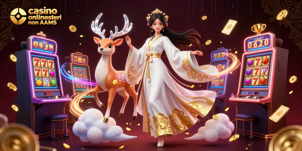 Partecipa a un gameplay emozionante su casino online stranieri non AAMS con immagini coinvolgenti e dinamiche slot machine.
