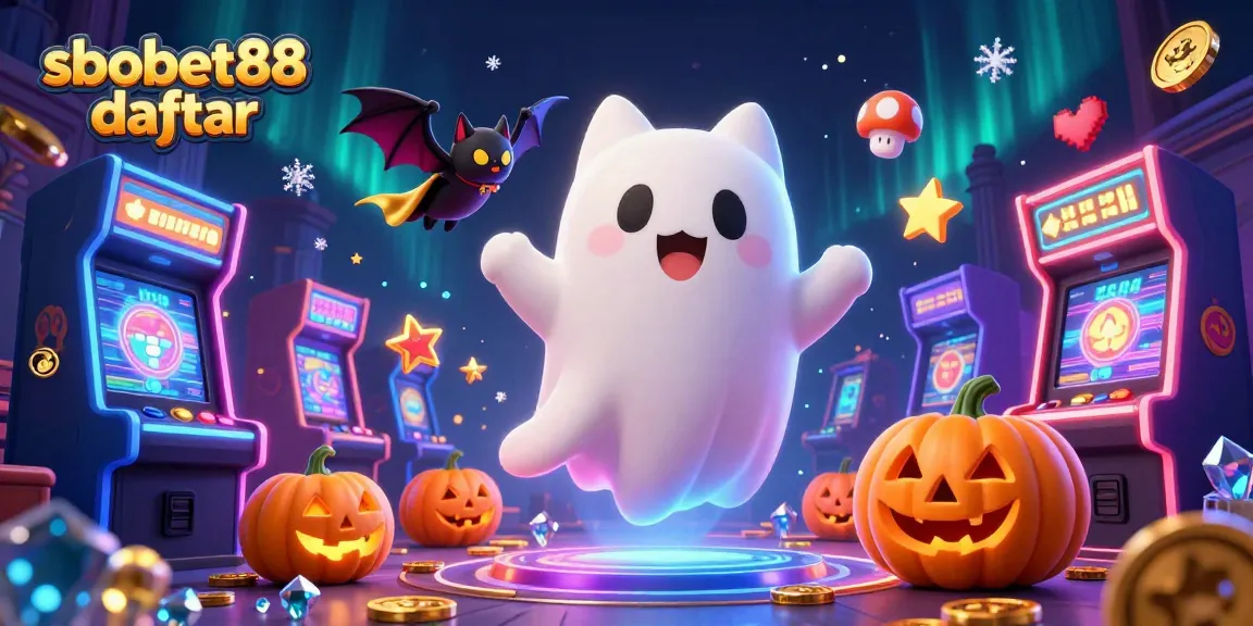 sbobet88 daftar experience thrilling gameplay with a ghost cat and vampire bat in a haunted casino