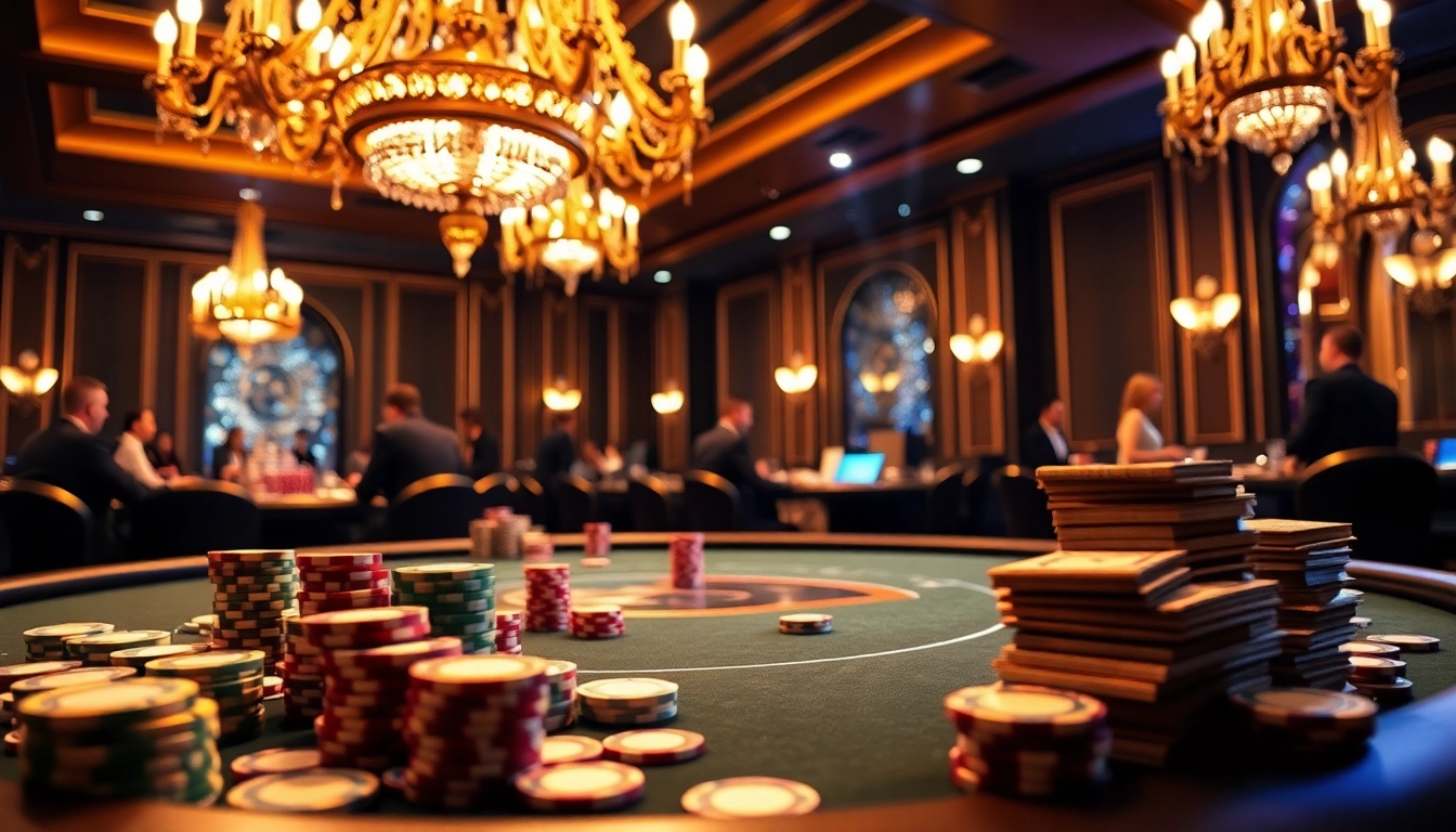 Experience the thrill of as38 deposit in a vibrant casino environment filled with poker action.