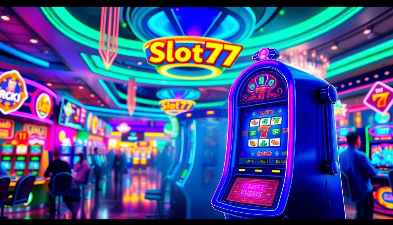 Kunjungi Slot77 untuk pengalaman bermain slot yang mengasyikkan dan penuh warna.