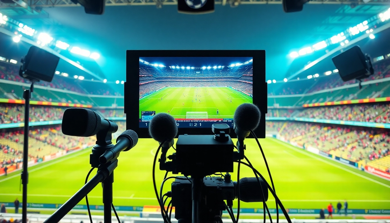 전문가가 알려주는 축구중계의 모든 것