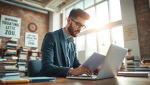 Enhance your job applications with effective Cover Letter Generation in a bright, professional setting.