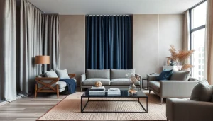 Creëer een sfeervolle inrichting met luxe & structuurstoffen in elegante gordijnen en mooie accessoires.