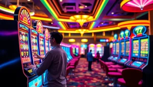 Menangkan slot deposit 1k dengan kegembiraan di kasino online yang ramai.