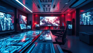 AI NSFW workspace showcasing innovative technology and art creation.