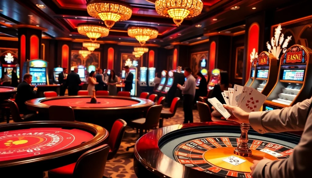 Experience thrilling betting action at https://tylekeo.asia/ with vibrant casino visuals featuring poker chips and slots.